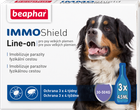 Капли Beaphar Immo Shield Line-on for Large Dogs антипаразитные с диметиконом для собак от 30 кг 3 пипетки (8711231133567)