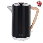 Чайник Adler AD 1347 black, 1.7L, 2200 Вт