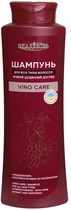 Шампунь Владіком Vino care Укрепляющий с экстрактом вина и пантенолом для всех типов волос 500 мл (4820268160010)