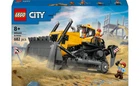 Конструктор Lego City Желтый бульдозер, 682 детали 60466