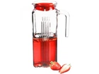 Глечик Pasabahce Frigo з кришкою 1л d8,3 см h22 см скло (80050)