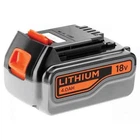 Акумуляторна батарея BLACK+DECKER, 18 В, 4 Аг, час зарядки 60 хв, вага 0.69 кг. Літій-іонна (BL4018)