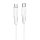 Дата кабель Borofone BX119 New Type-C to Type-C 60W (1m) White