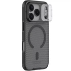 Карбонова накладка Nillkin CamShield Pro Magnetic для Apple iPhone 17 Pro (6.3") Transparent black - 00000081043_2