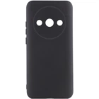 Чохол TPU GETMAN Liquid Silk Full Camera для Xiaomi Redmi A3 Чорний / Black