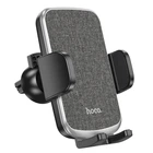 Автотримач для телефона HOCO CA94 Polaris push-type air outlet car holder Black (6931474758507)