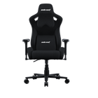 Игровое кресло Anda Seat Kaiser Frontier Fabric Black Size XL нагрузка до 180 кг, лён, пена, гарантия 24 мес, наклон спинки 155 °, рост до 200 см
