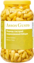Перец Baby Assos Gusto маринованный острый 3000 г (8698943871621)