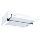 Кухонна витяжка Minola HTL 6215 WH 700 LED, біла телескопічна вбудована в шафу витяжка на кухню, 59,5 см