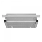 Мощная кухонная вытяжка Perfelli TL 6822 I 1200 LED нерж, телескопическая вытяжка на кухню, 1200 куб.м., 59,5 см
