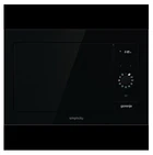 Микроволновая печь Gorenje BM235G1SYB встраиваемая Simplicity, 23л, мех. управл., 900Вт, гриль, дисплей, черный