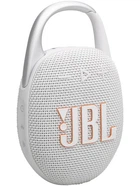 Колонка JBL Clip 5 портативная Bluetooth, IP67, 12 часов работы, карабин, Белый
