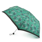 Парасолька жіноча Fulton L902-038857 Superslim-2 Emerald Hearts (Смарагдові серця)