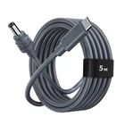 Кабель DC connector / USB Type-C 100W (20V/5A) PD длиною в 500 см для спутниковой системы Starlink Mini от повербанка/зарядной станции / Старлинк Мини