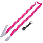 Лента для растяжки Record Stretch Strap My Fit 1796 14 петель Grey-Pink