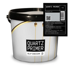 Грунт із кварцовим піском ELF DECOR QUARTZ PRIMER White для декоративних штукатурок 1л