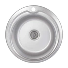 Кухонная мойка Brinex 510-D 0,8 мм Satin (BRIN510SAT08)