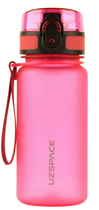 Бутылка для воды UZSPACE Uzspace Frosted Waterbottle 350 мл розовый