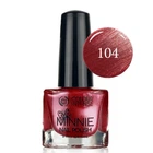 Лак для ногтей Colour Intense Minnie 5 мл NP-16 № 104 Перламутровый pearl cherry жемчужно вишнёвый