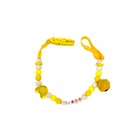 Ланцюжок для пустушки MGZ-0500(Yellow) з дзвіночком