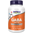 Амінокислота Now Foods GABA Гамма-аміномасляна Кислота 500мг
