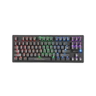 Клавиатура Xtrike ME GK-979 5 colors-LED Mechanical Red Switch USB Black (GK-979)