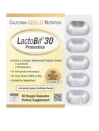 Пробіотики, 30 млрд КУО LactoBif, California Gold Nutrition, 60 вегетаріанських капсул