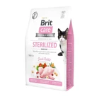 Сухий корм для кішок Brit Care Cat GF Sterilized Sensitive для стерилізованих з чутливим травленням з кроликом