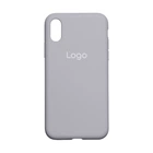 Чохол Silicone Case Full Size (AA) для iPhone Xs Max Колір 07.Lavender