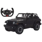 Машинка Rastar Jeep Wrangler Rubicon 1:14 на радіокеруванні чорний (454.00.29)