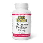 Chromium Picolinate 500mcg - 90 tabs - Natural Factors