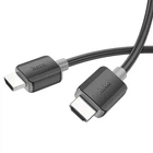 HDTV кабель HOCO US08 HDTV 2.0 male-to-male 4K HD data cable 1m. Black