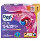 Гель-капсулы для стирки цветного белья Denkmit 3в1 Aktiv Caps, 22 стирки