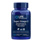 Рыбий жир Super Omega-3 EPA/DHA Fish Oil Life Extension, с экстрактом кунжута и масла, 120 энтеросолюбильных