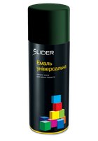Емаль аерозольна SLIDER RAL 6005 темно-зелена глянець 400 мл