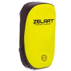 Пади для тайського боксу Тай-педи з PU (1шт) Zelart (р-р 35x20x10см, Салатовий) (BO-8253_Салатовий)