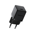 Мережевий зарядний пристрій 1USB + Type-C Baseus Palm Fast Charger 30W EU Cluster Black 73018