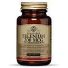 Селен, (селенометіонін), 200 мкг, Selenium, Yeast-Free, Solgar, 100 Таблеток