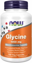 Аминокислота Now Foods Глицин 1000мг