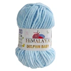 Пряжа Himalaya dolphin baby № 80306 светло-голубой