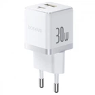 Зарядное Устройство Baseus Palm Fast Charger 30W (Type-C+USB) white