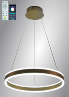 Світлодіодна люстра Esllse підвісна з пультом та додатком STELLA 64W R-APP-400x1200-GOLD/WHITE-220-IP20