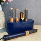 Стайлер 5в1 HAIR BRUSH Styler + кейс з функціями надання об'єму, випрямлення Синій