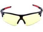 Защитные очки для стрельбы, вело и мотоспорта Silenta TI8000 Yellow-red (12635) - изображение 2