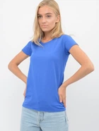 Футболка хлопковая женская Fruit of the loom Valueweight Ladies 061372051 S Синяя (5000000005659)