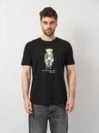 Футболка мужская Polo Ralph Lauren 11312.1 S (44) Черная (smt2000000015026)