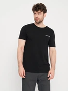 Футболка хлопковая длинная мужская Armani Exchange 11167 S 44 Черная