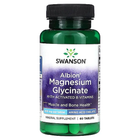 Гліцинат магнію з вітамінами групи B 200 мг (Swanson Magnesium Glycinate with Activated B Vitamins), Swanson, 60 таблеток