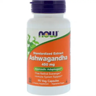 Натуральна добавка Now Foods Ashwagandha 450 мг Капсули