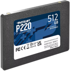 SSD 2.5" накопичувач Patriot P220 512GB (P220S512G25)